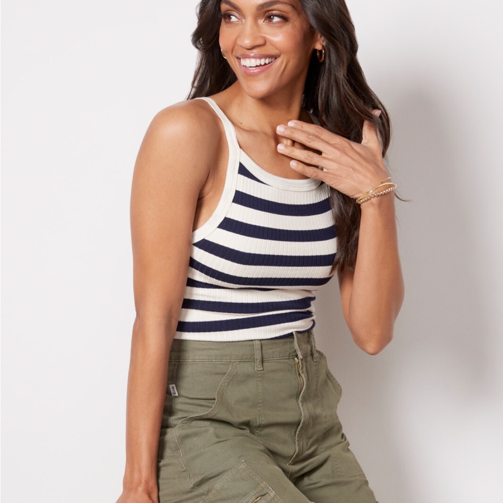 PerfectWhiteTee Bonie Stripe Tank